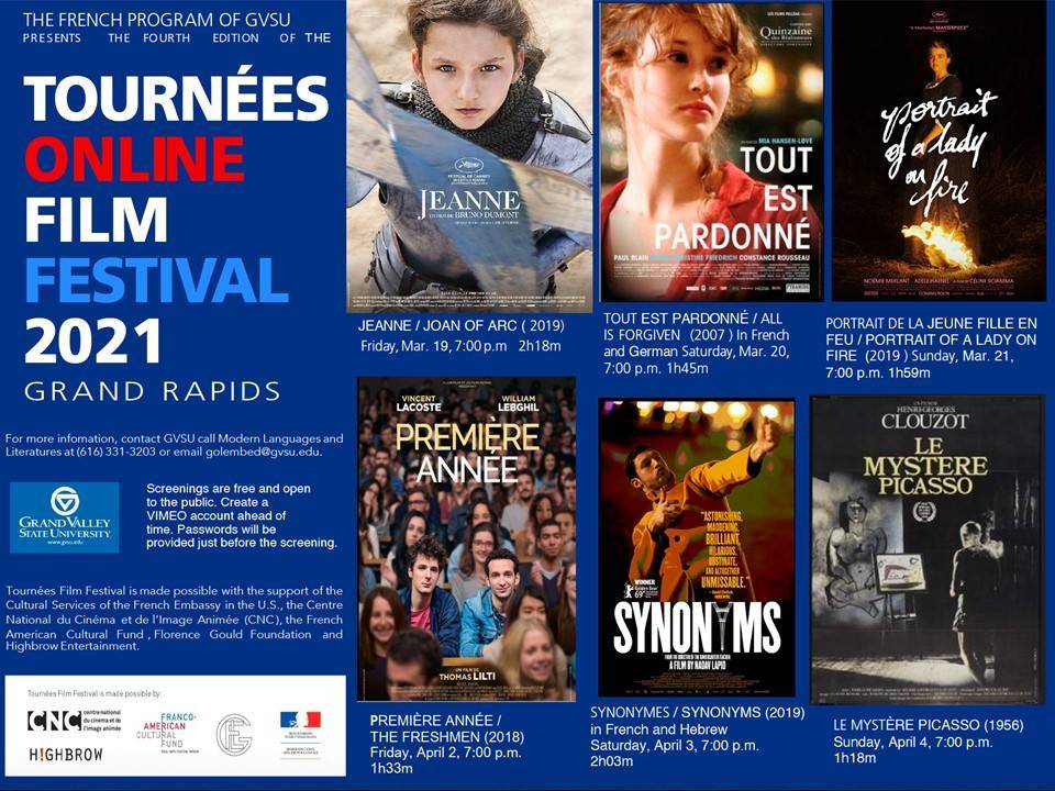 Tourn&#233;es Film Festival Poster